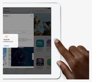 Touch Id Lets You Unlock Your Ipad Instantly And Secure - Apple Ipad Family #9135154