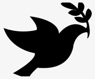 Peace Dove Clipart Social Justice - Dove Black And White Clipart #9136314