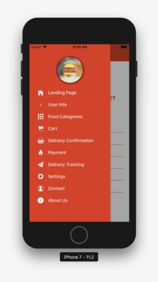 Food-ui/img6 - Contact Us Mobile Ui #9136531