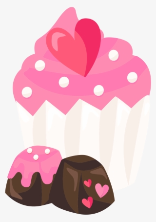 Festive Dreamy Pretty Fashion Png And Vector Image - Cupcake #9137629