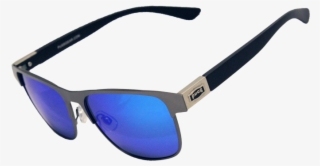 Pugs M6 Sunglasses In Matte Gun Metal W/matte Black, - Plastic #9138629