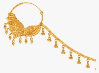 22k Yellow Gold Nath - Gold Nathiya Pc Chandra #9138824