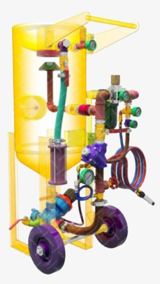 300lb Soda Blast Pot - Car #9139353