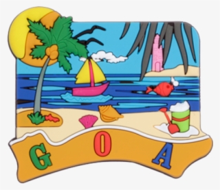 Clip Free Download Goa Beach Rubber - Goa Beach Cartoon #9139454