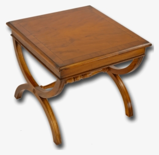 Reproduction Roman Lamp/sidetable In Yew And Mahogany - Coffee Table #9139802