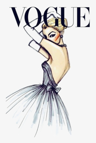 #vogue #elegance #drawing #pureelegance #model #fashion - Vogue Cover Drawings #9139947