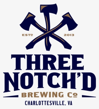 Three Notch'd Beer On Twitter - Three Notch D Brewing Logo #9143302