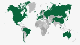 Picture - World Map With China Highlighted #9143720