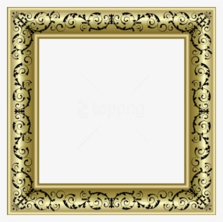 Free Png Best Stock Photos Gold Photo Frame Png With - Mushkil Kaam Ki Dua #9145219