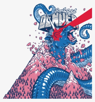 Pabst Blue Ribbon Art - Illustration #9145426