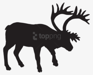Free Png Fallow Deer Silhouette Png - Silhouette #9146201