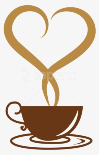 Free Png Download Deco Coffee Cup With Heart Png Vector - Coffee Cup Clip Art Free #9146440