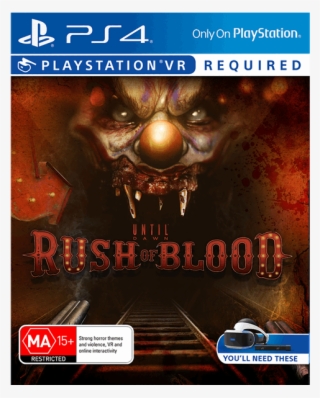 Rush Of Blood - Ps4 Vr Games Box #9146477