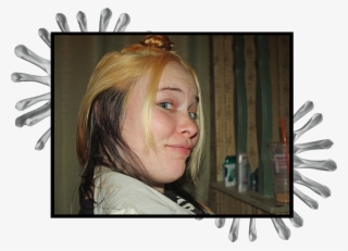 After All That, I Died The Bangs And The Bottom Half - Blonde Splat Hair Color #9147867