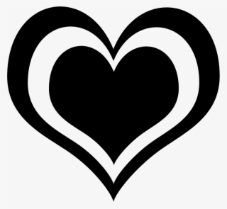 Black Hearts Png - Heart Decals #9147929