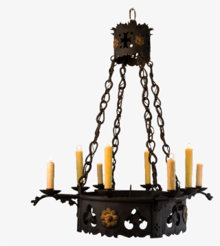 Gothic Candles Png Candelabra - Gothic Chandelier Transparent Background #9148207