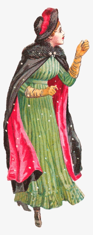 Antique Fashion Clip Art - Illustration #9149790