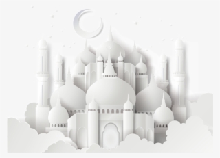 Sultan Ahmed Mosque - Green Mosque Vector #9150277