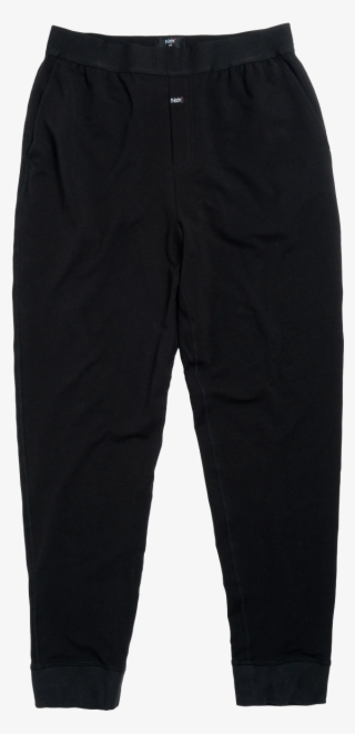 Black Lounge Pants In Pima Cotton - Mens Supernova Short Running Tights Black #9151069