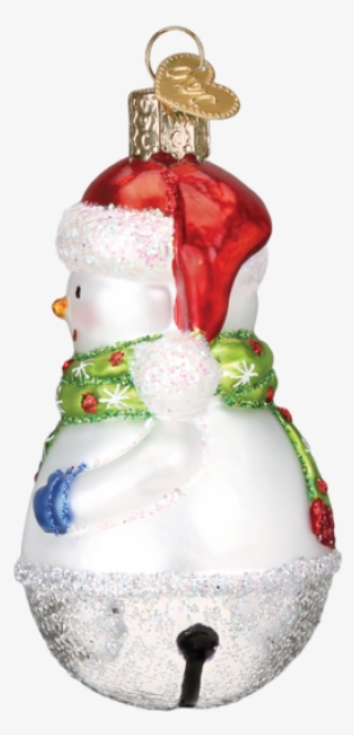 Jingle Bell Snowman Christmas Ornament - Christmas Ornament #9153083