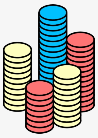 Vector Illustration Of Casino Tokens Gambling Poker #9153457