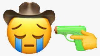 #yeehaw #sadboy #sad #meme #emoji #freetoedit - Water Gun #9153582