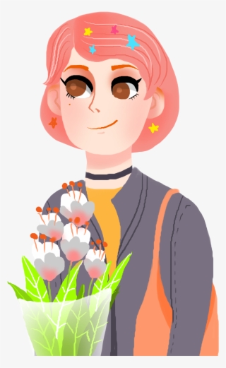 Cartoon Fresh Character Girl Png And Psd - Cartoon #9154241