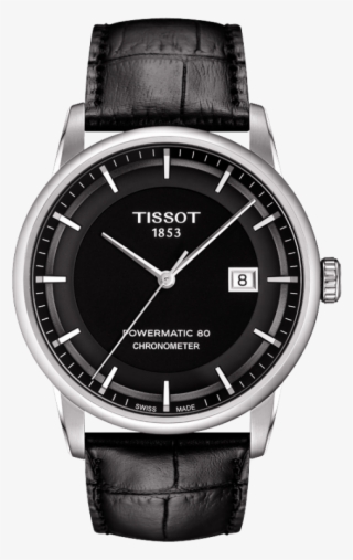 Tom Hiddleston And Black Leather Strap Replica Tissot #9154243