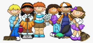 Free Png Children Png Clipart Png Image With Transparent - Cleaning Classroom Clip Art #9154331