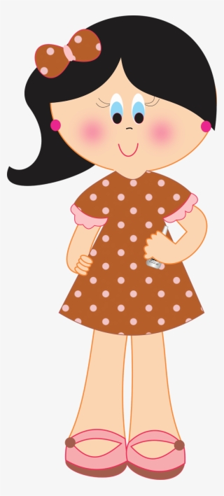 Doll Png Transparent Clipart - Bonequinhas Desenho #9155689