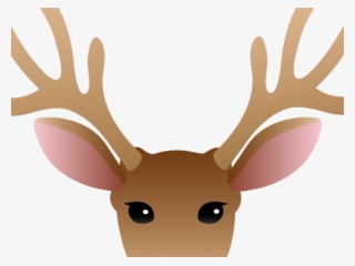 Buck Clipart Moose Head - Cartoon Deer Head Clipart #9156847