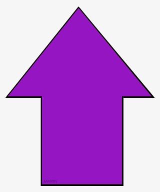 Purple Arrow - Up Arrow Clip Art Free #9157501