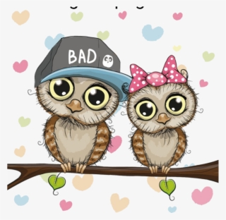 Owls Sticker - Baykuş Telefon Duvar Kağıtları #9157898