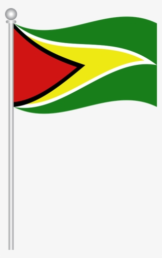 Flag-map Of Guyana - Guyana Png - Free Transparent PNG Download - PNGkey