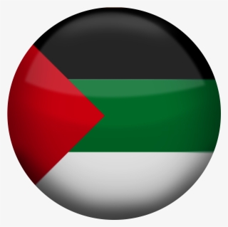 Arabic Flag Button - Circle #9158458