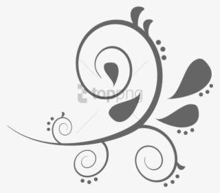 Free Png Download Curved Line Design Png Images Background - Black Swirls Transparent Background #9158711