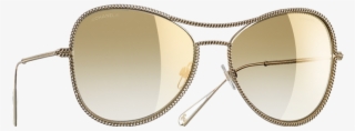Aviator Sunglasses-sheet - Chanel All Around Crystal Aviators #9159482