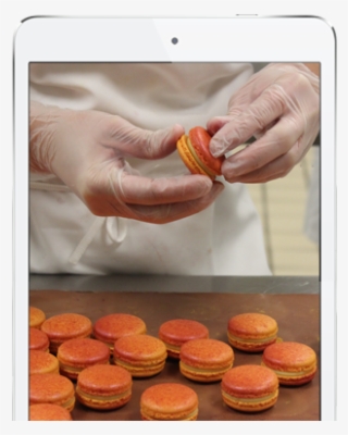 Macaroons Drawing Glass Dome - Macaroon #9159634