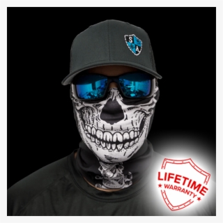 Clown Fishing Face Shield #9161427