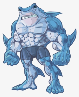Personal Data - Shark Man Drawing #9162205