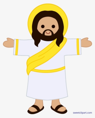 Cute Jesus Christ Clip Art - Jesus Clipart #9162257
