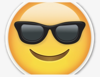 Sunglasses Emoji Clipart Yellow Face - Like A Boss Emoji #9162296
