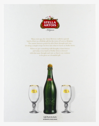 Stella Artois Lager Anno 1366 Gift Pack, 750 Ml Bottle - Stella Artois #9164001