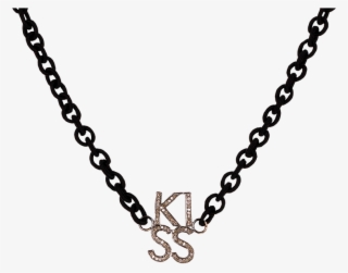 Microcute - Kiss Black - Tiffany 1837 Lock Necklace #9164157