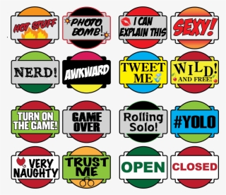 Funny Props Cse Home Ⓒ - Open And Closed Signs #9164577