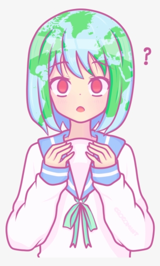Earth-chan By Crocomint - Illustration #9165295