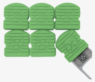 6 Green Caps For Use With Phone Cases - Mobile Phone #9165505