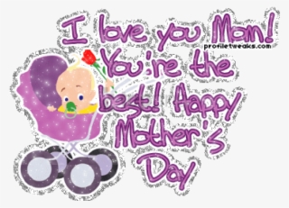 Free Png You Are The Best Happy Mother's Day-dg123387 - Love You Mom #9165787