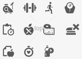 Free Png Fitness Icon Icons See Disclaimer Below - Health And Fitness Icon Png #9166242