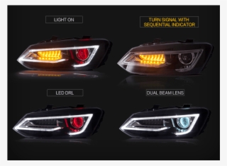 Vw Polo Custom Headlights - Executive Car #9166797
